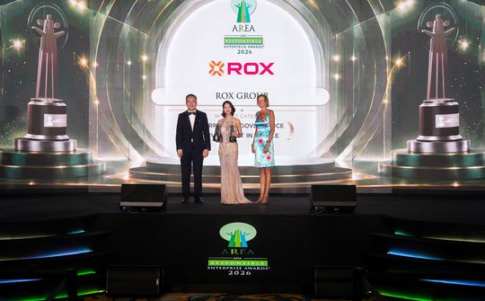 ROX Group lần thứ tư nhận giải thưởng Doanh nghiệp Trách nhiệm Châu Á