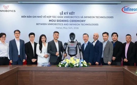 Hợp tác VinRobotics – Infineon: Nền tảng cho thế hệ robot thông minh ứng dụng AI vật lý