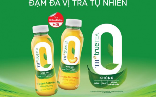 TH true TEA: Khơi mở xu hướng trà không đường cho lối sống hiện đại