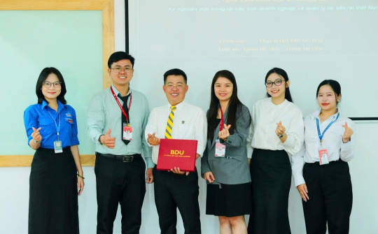 Khoa Luật Trường Đại học Bình Dương: Vững nền tảng, giỏi thực hành, sẵn sàng cho thời đại số