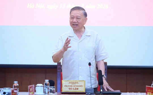 Tổng Bí thư, Chủ tịch nước Tô Lâm: Từng bước chuyển mạnh tư duy từ quản lý văn hóa sang kiến tạo phát triển