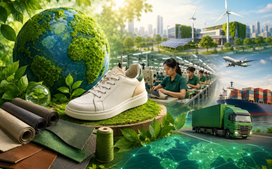 Chuyển đổi xanh và tự chủ chuỗi cung ứng: Động lực nâng cao năng lực cạnh tranh của ngành da giày Việt Nam
