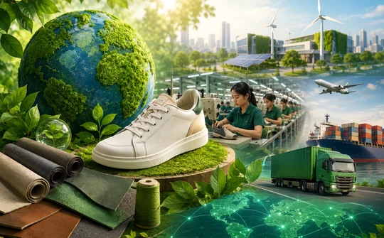 Chuyển đổi xanh và tự chủ chuỗi cung ứng: Động lực nâng cao năng lực cạnh tranh của ngành da giày Việt Nam