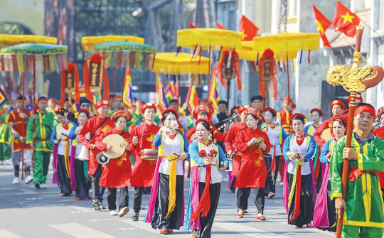 Phát triển văn hóa gắn kết hài hòa với phát triển kinh tế, góp phần thúc đẩy đất nước phát triển bền vững