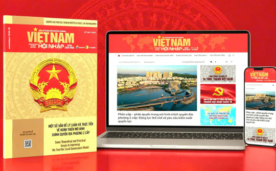 Tạp chí Việt Nam Hội nhập đạt chuẩn Tạp chí khoa học năm 2026
