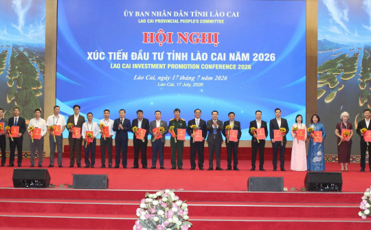 Hội nghị Xúc tiến đầu tư tỉnh Lào Cai năm 2026: Kiến tạo không gian phát triển mới, bứt phá cùng doanh nghiệp