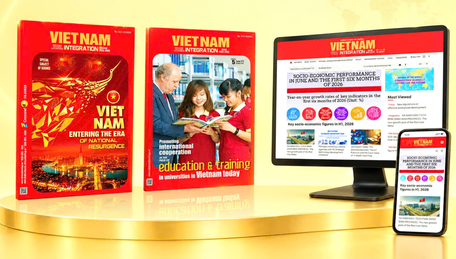 Enhancing the quality of the English editions of Vietnam Integration Journal in a new era of development