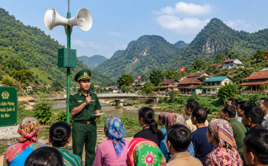 Phương thức đổi mới công tác phổ biến, giáo dục pháp luật, góp phần xây dựng "thế trận lòng dân" vững chắc nơi biên cương Tổ quốc