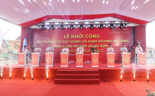Đông Sơn II mở rộng không gian phát triển công nghiệp Thanh Hóa