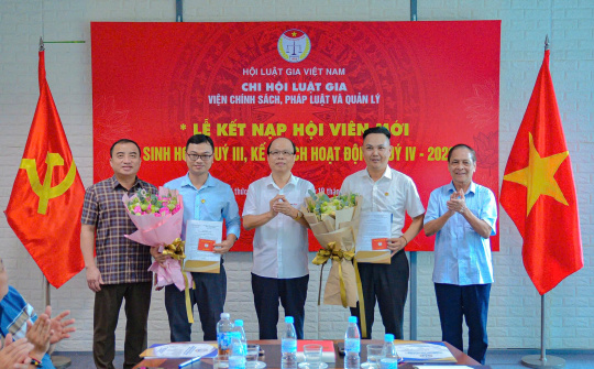 Chi hội Luật gia Viện Chính sách, Pháp luật và Quản lý: Kiện toàn tổ chức, nâng cao vai trò đồng hành cùng doanh nghiệp