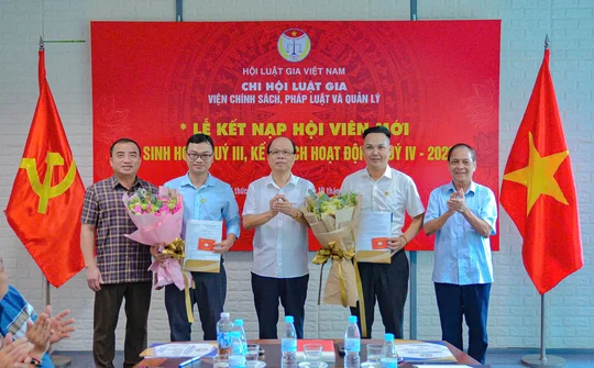 Chi hội Luật gia Viện Chính sách, Pháp luật và Quản lý: Tăng cường đội ngũ, nâng cao vai trò đồng hành cùng doanh nghiệp