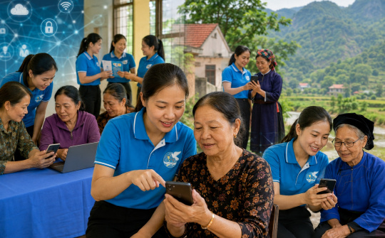 Phát huy sức mạnh phụ nữ trong chuyển đổi số