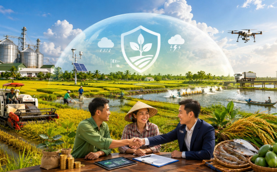 Mở rộng bảo hiểm nông nghiệp, khơi thông dòng vốn cho sản xuất bền vững