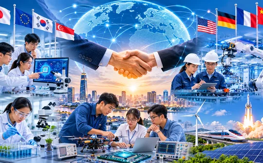 Hợp tác quốc tế để làm chủ công nghệ chiến lược
