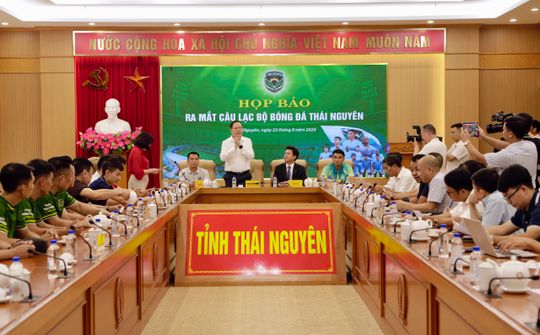 Thái Nguyên: Bước tiến mới trên hành trình phát triển bóng đá chuyên nghiệp