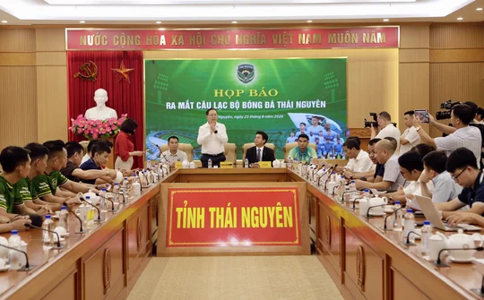 Thái Nguyên: Bước tiến mới trên hành trình phát triển bóng đá chuyên nghiệp