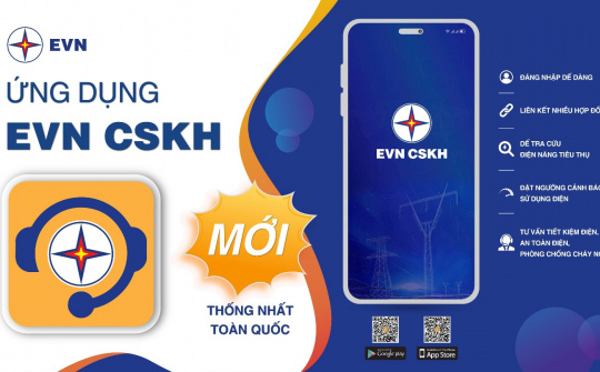 Ứng dụng EVN CSKH cán mốc 1 triệu khách hàng liên kết, sử dụng