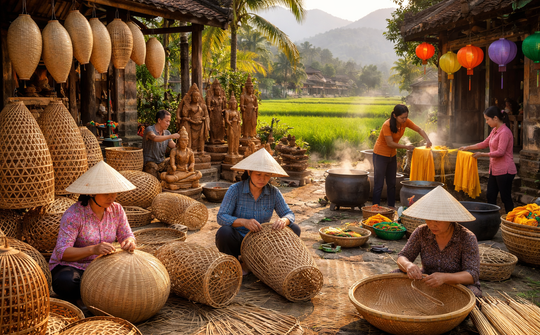 Chuyển đổi số và yêu cầu tái kiến tạo giá trị cho các làng nghề Việt Nam trong bối cảnh hội nhập