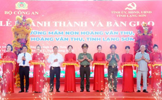 T&T Group và SHB đồng hành cùng Bộ Công an xây trường mầm non tại Lạng Sơn