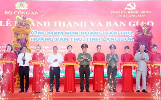 T&T Group và SHB đồng hành cùng Bộ Công an xây trường mầm non tại Lạng Sơn