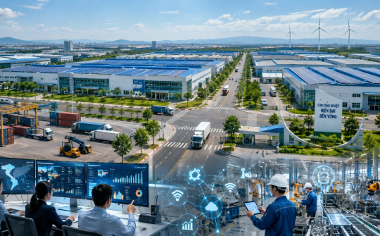 Hoàn thiện thể chế phát triển cụm công nghiệp: Kiến tạo không gian sản xuất hiện đại và thúc đẩy kinh tế tư nhân