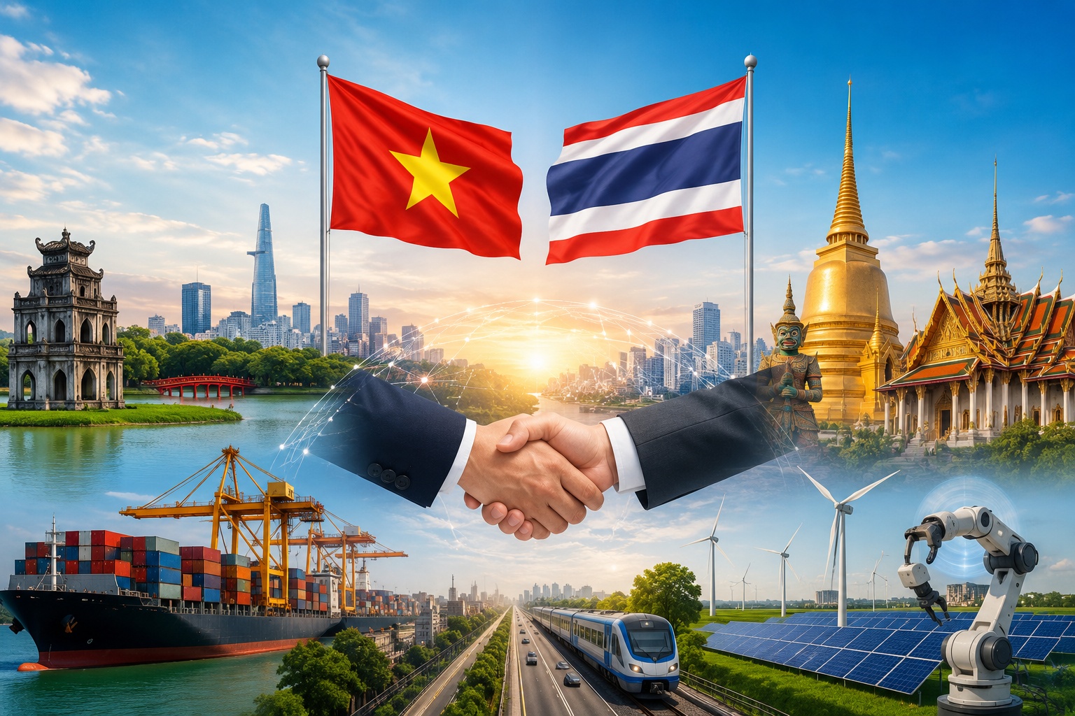 Quan hệ Việt Nam – Thái Lan: Từ nền tảng hữu nghị đến động lực hợp tác chiến lược