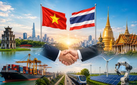 Quan hệ Việt Nam – Thái Lan: Từ nền tảng hữu nghị đến động lực hợp tác chiến lược