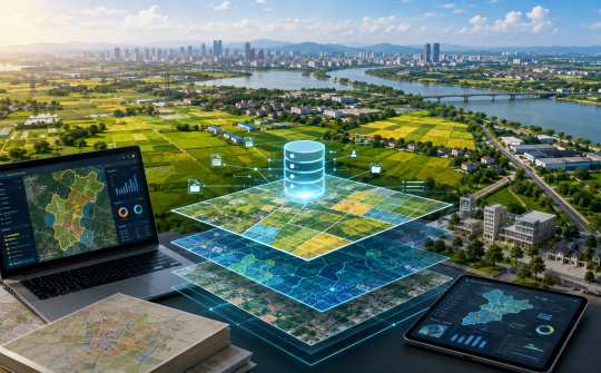 Xây dựng cơ sở dữ liệu đất đai: Nền tảng của quản trị số và phát triển bền vững