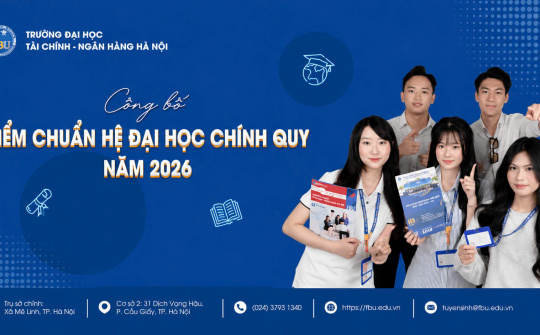 FBU công bố điểm chuẩn đại học chính quy năm 2026