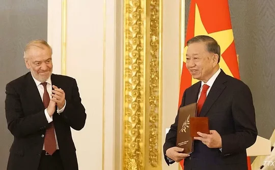 Tổng Bí thư, Chủ tịch nước Tô Lâm nhận Giải thưởng Hòa bình Quốc tế Lev Tolstoy năm 2026