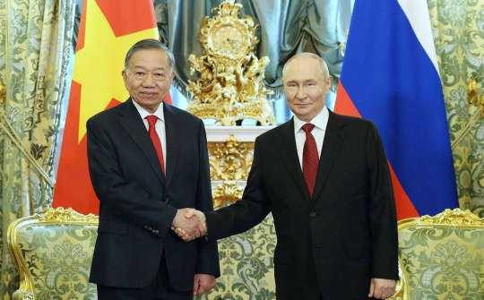 Tuyên bố chung về việc củng cố hơn nữa quan hệ Đối tác chiến lược toàn diện Việt Nam-Nga trong giai đoạn mới