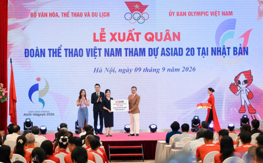 SHB tiếp sức Đoàn Thể thao Việt Nam chinh phục ASIAD 20