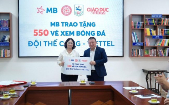 MB đồng hành đưa học sinh đến gần hơn với thể thao chuyên nghiệp
