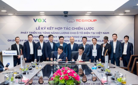TC Group và VGX hợp tác phát triển hạ tầng năng lượng cho giao thông điện hóa