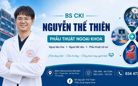 BSCKI. Nguyễn Thế Thiên: Tận tâm với nghề, đổi mới trong chuyên môn