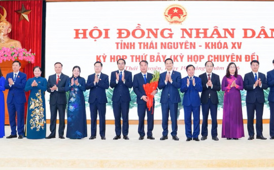 Thái Nguyên có Chủ tịch UBND tỉnh mới