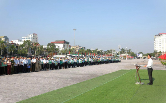 Thanh Hóa: Chung tay khắc phục hậu quả mưa lũ, không để phát sinh điểm nghẽn