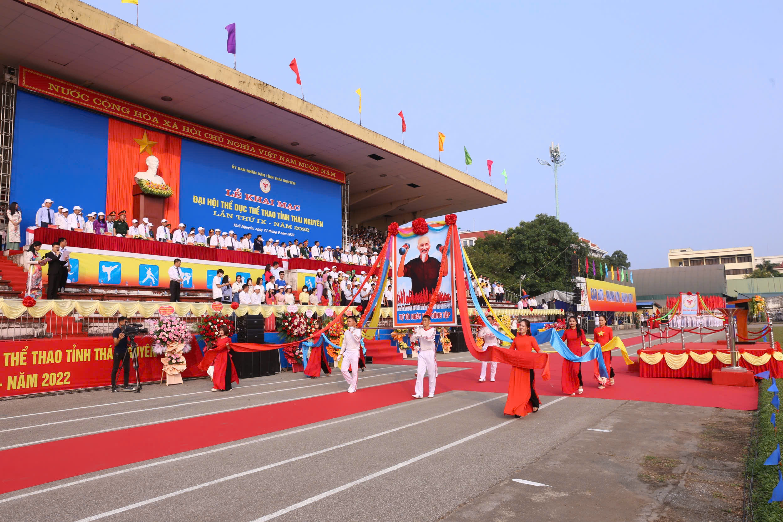 Thái Nguyên sẵn sàng cho ngày hội thể thao lớn