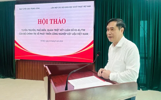 Phát triển công nghiệp vật liệu: Nâng cao năng lực tự chủ, tạo nền tảng cho tăng trưởng bền vững