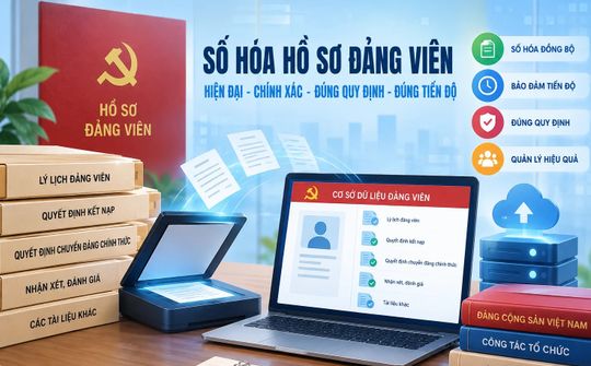 Thanh Hóa tăng tốc chuẩn hóa, số hóa dữ liệu đảng viên