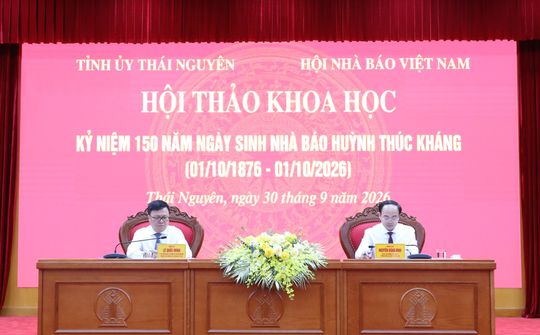 Thái Nguyên: Hội thảo khoa học kỷ niệm 150 năm ngày sinh cụ Huỳnh Thúc Kháng