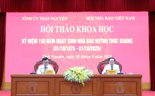 Thái Nguyên: Hội thảo khoa học kỷ niệm 150 năm ngày sinh cụ Huỳnh Thúc Kháng