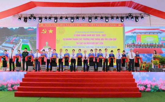 Thanh Hóa: Hơn 900.000 học sinh bước vào năm học mới với khí thế mới