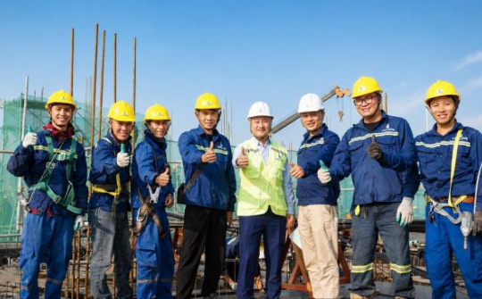 VinCons xây dựng lực lượng 120.000 công nhân cơ hữu: Từ đào tạo nghề đến chuẩn hóa nhân lực xây dựng