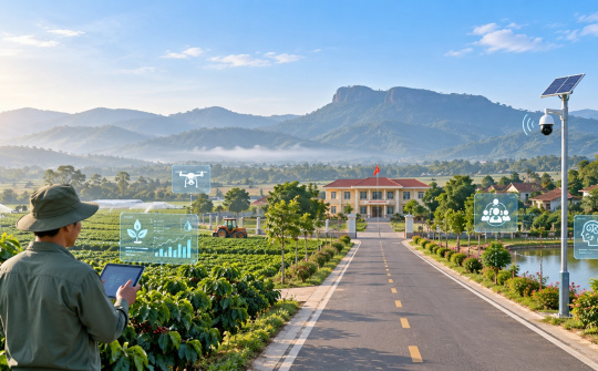 Gia Lai đưa AI vào tiêu chí xây dựng nông thôn mới: Từ hạ tầng số đến năng lực quản trị