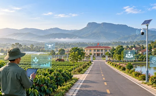 Gia Lai đưa AI vào tiêu chí xây dựng nông thôn mới: Từ hạ tầng số đến năng lực quản trị