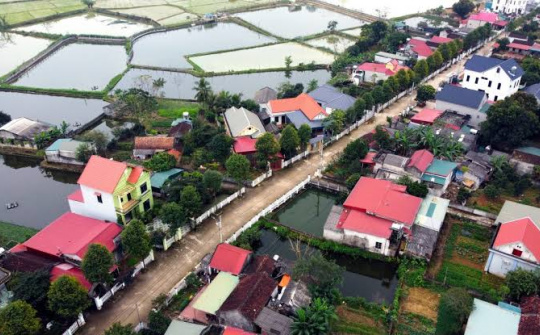 Nông thôn mới: Từ tư duy đạt chuẩn đến nâng cao chất lượng phát triển