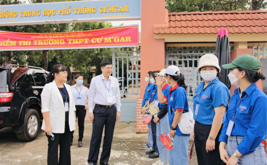 Đắk Lắk: Ngày đầu Kỳ thi tốt nghiệp THPT diễn ra an toàn và nghiêm túc