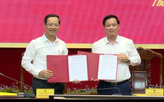 Thái Bình: Ký kết chương trình hợp tác đào tạo, cung ứng nguồn nhân lực
