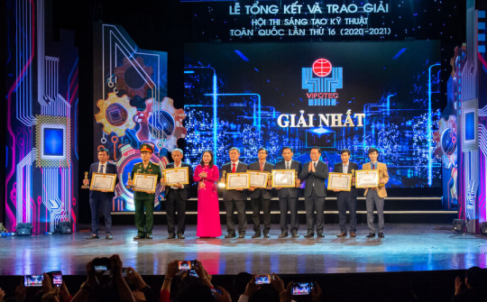 Lễ tổng kết và trao giải Hội thi Sáng tạo Kỹ thuật Toàn quốc lần thứ 16